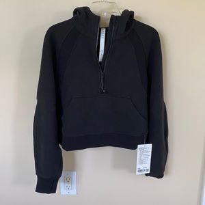 Scuba Oversized 1/2 Zip Hoodie! NWT!